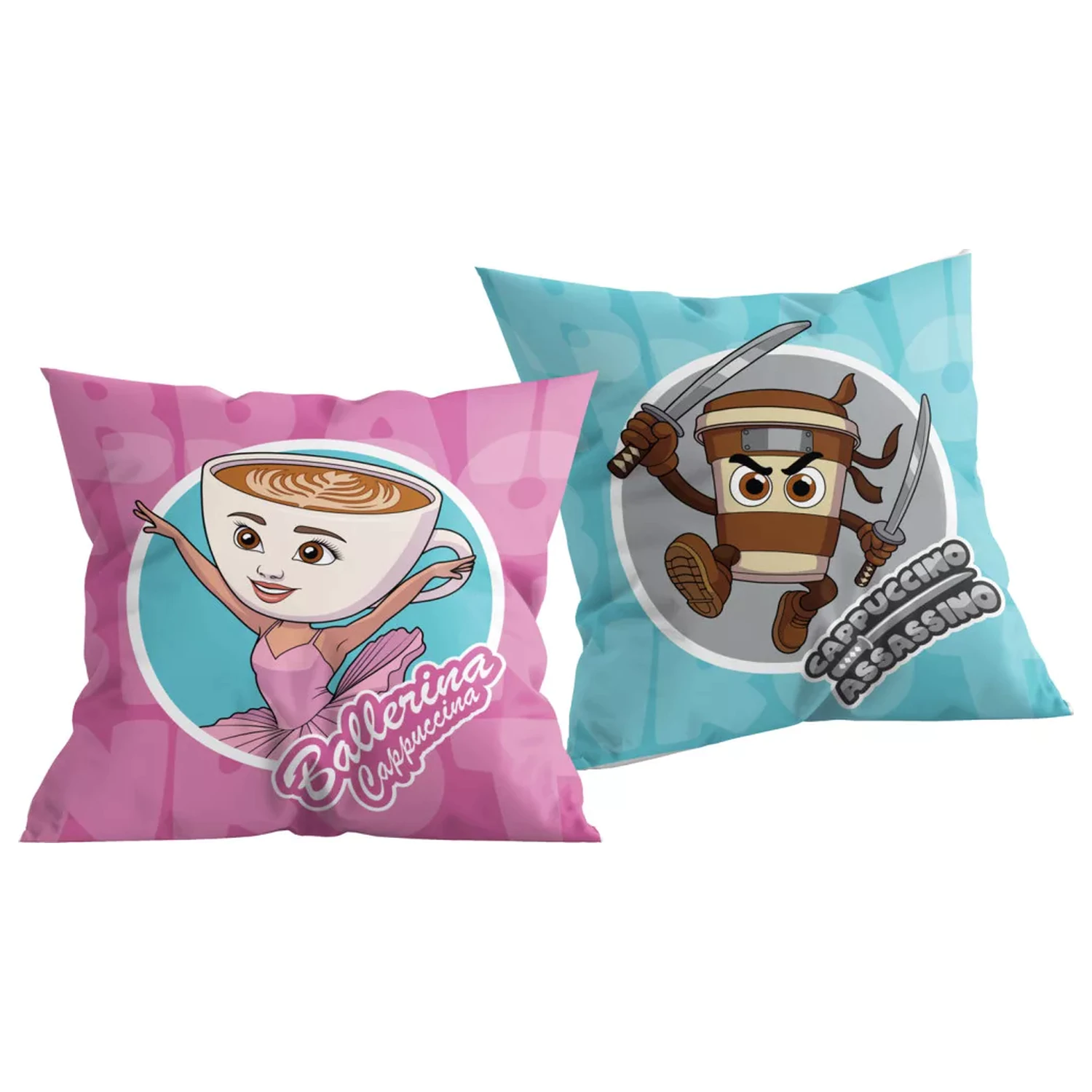 Brainrot Fun Duo Poduszka, Poduszka dekoracyjna 40x40 cm zdjęcie produktu