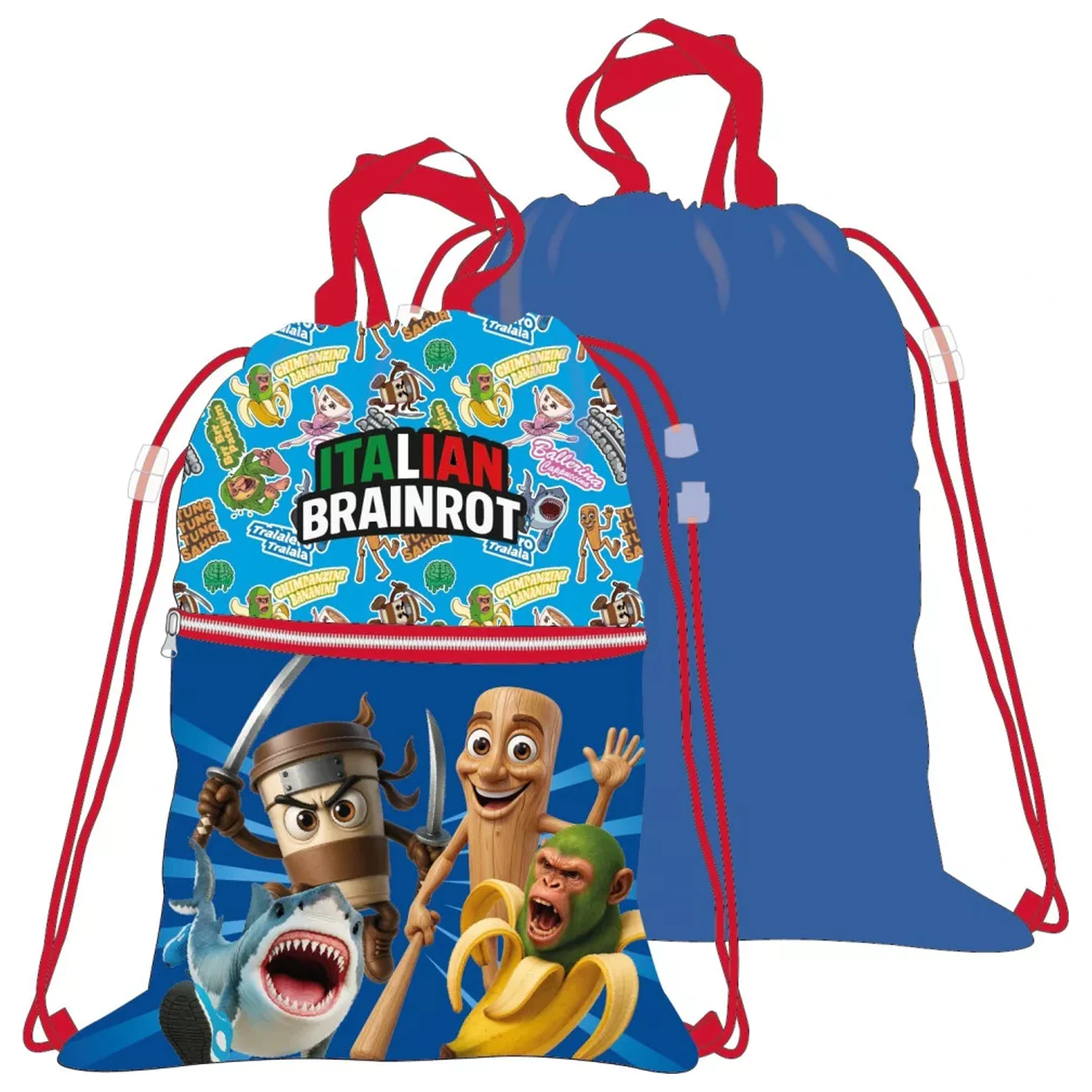 Brainrot Italian Deluxe torba sportowa, torba na siłownię 45 cm zdjęcie produktu