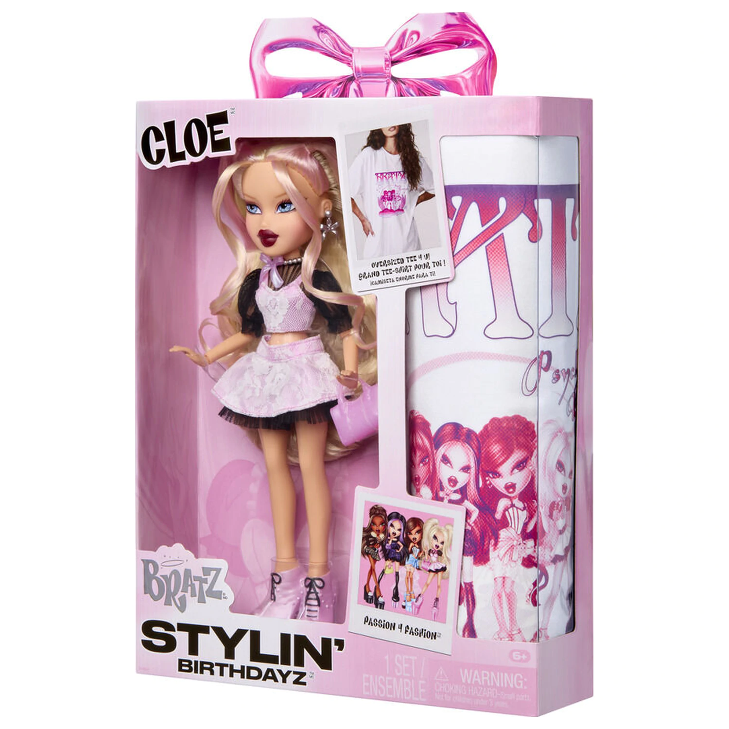 Bratz Stylin Birthday lalka Cloe + koszulka zdjęcie produktu