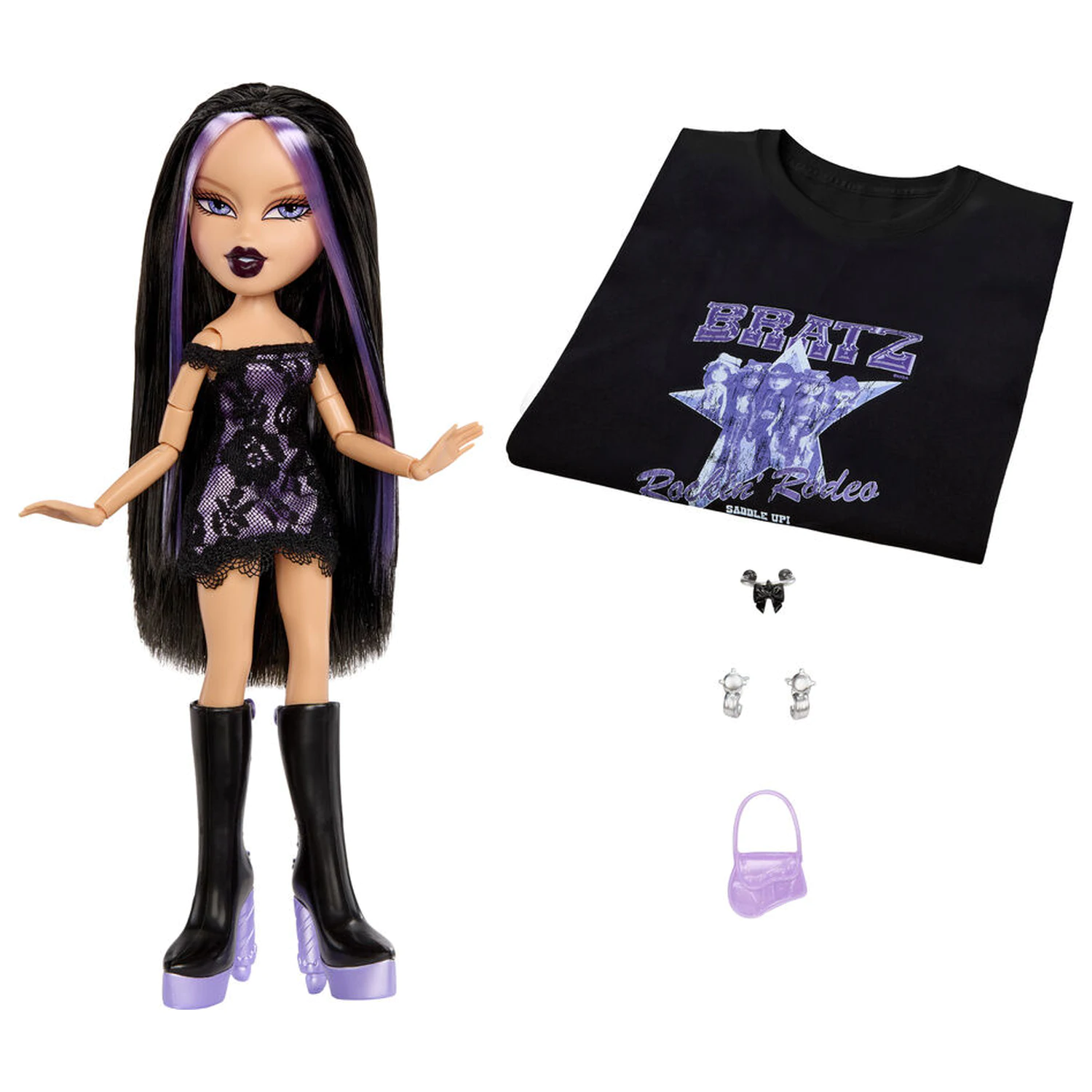 Lalka Bratz Stylin Birthday Jade + koszulka zdjęcie produktu