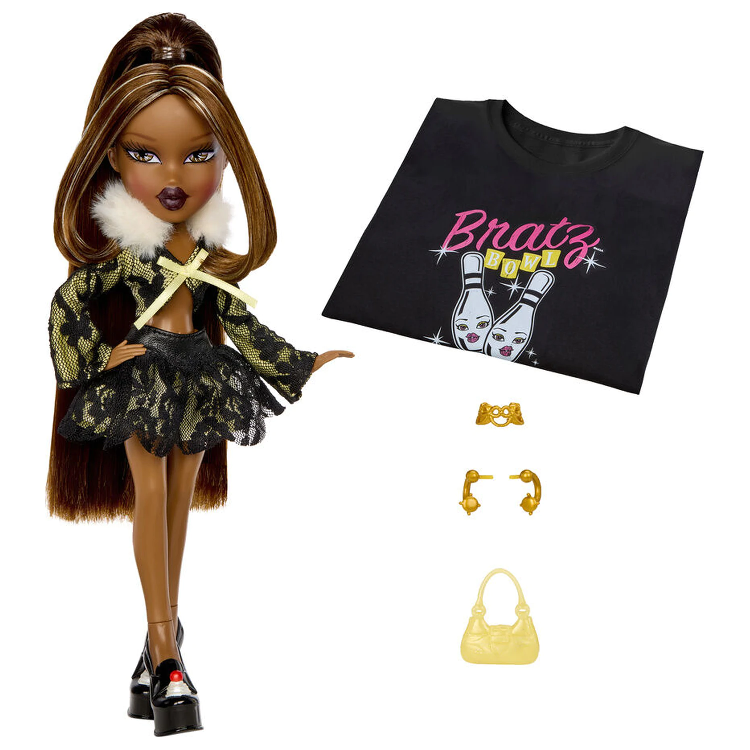 Bratz Stylin Birthday Sasha lalka + t-shirt zdjęcie produktu