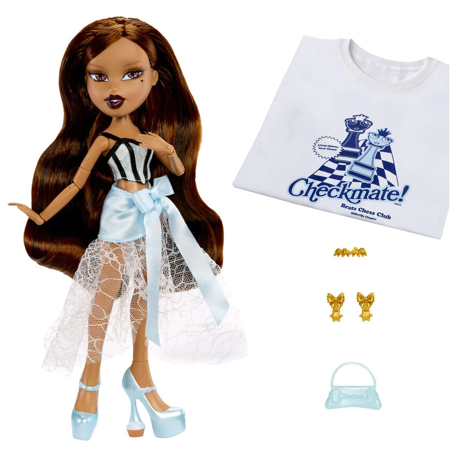 Lalka Bratz Stylin Birthday Yasmin + T-shirt zdjęcie produktu