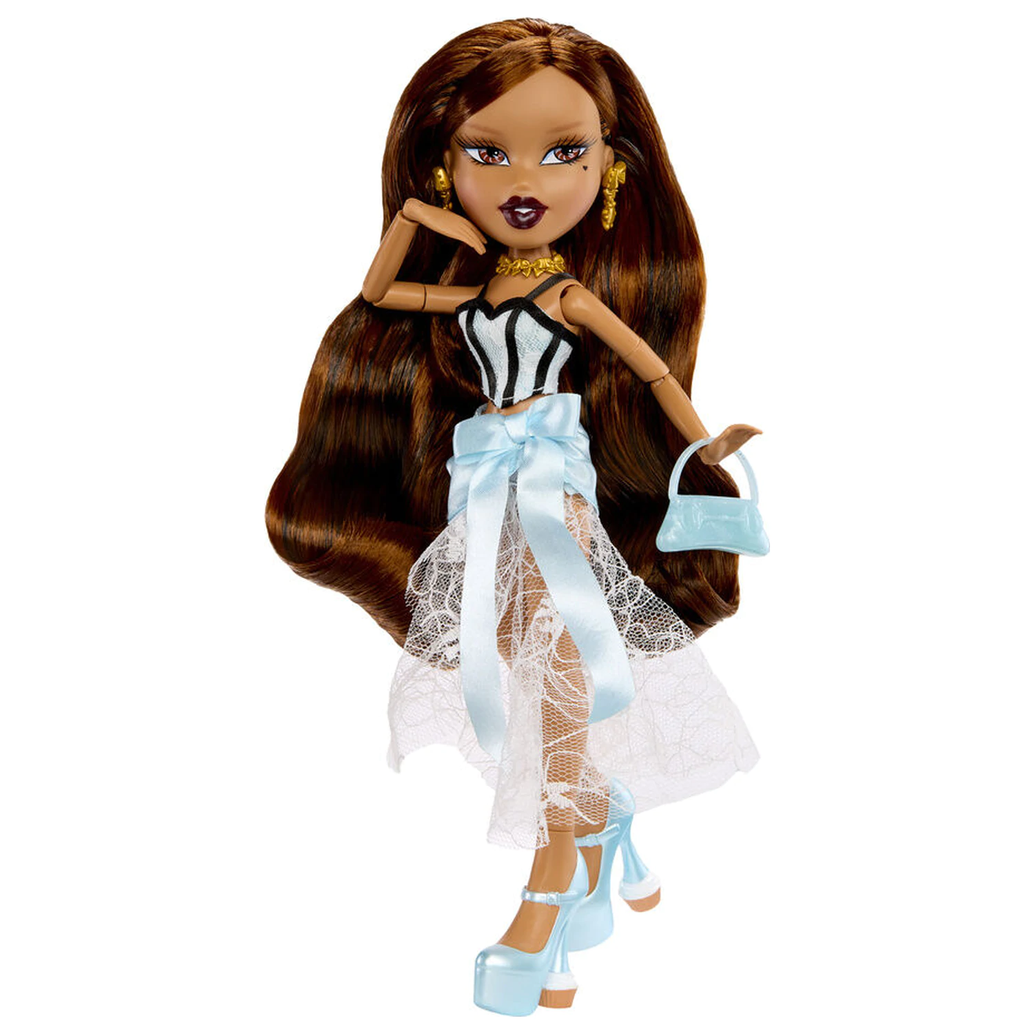 Lalka Bratz Stylin Birthday Yasmin + T-shirt zdjęcie produktu
