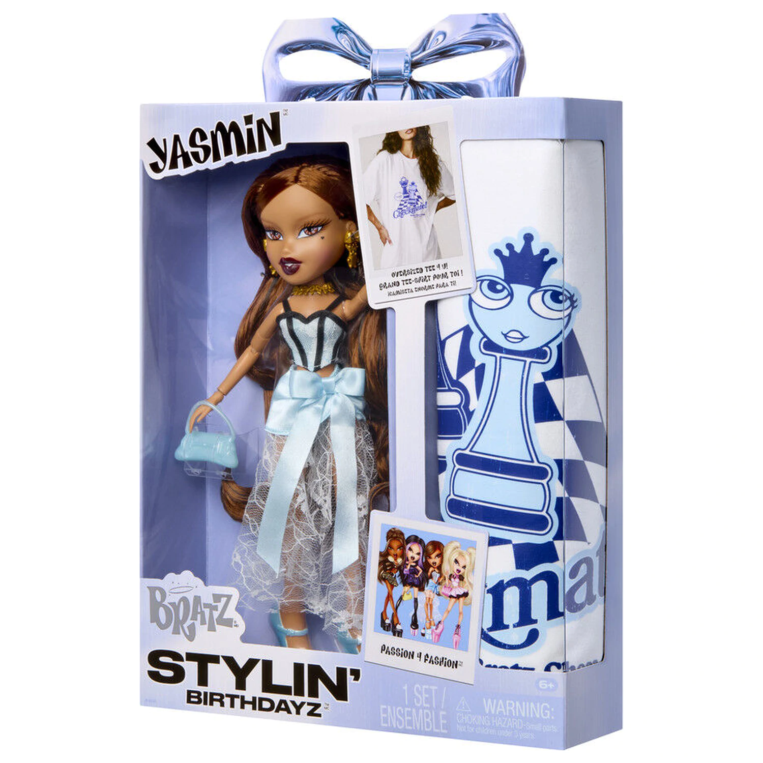 Lalka Bratz Stylin Birthday Yasmin + T-shirt zdjęcie produktu