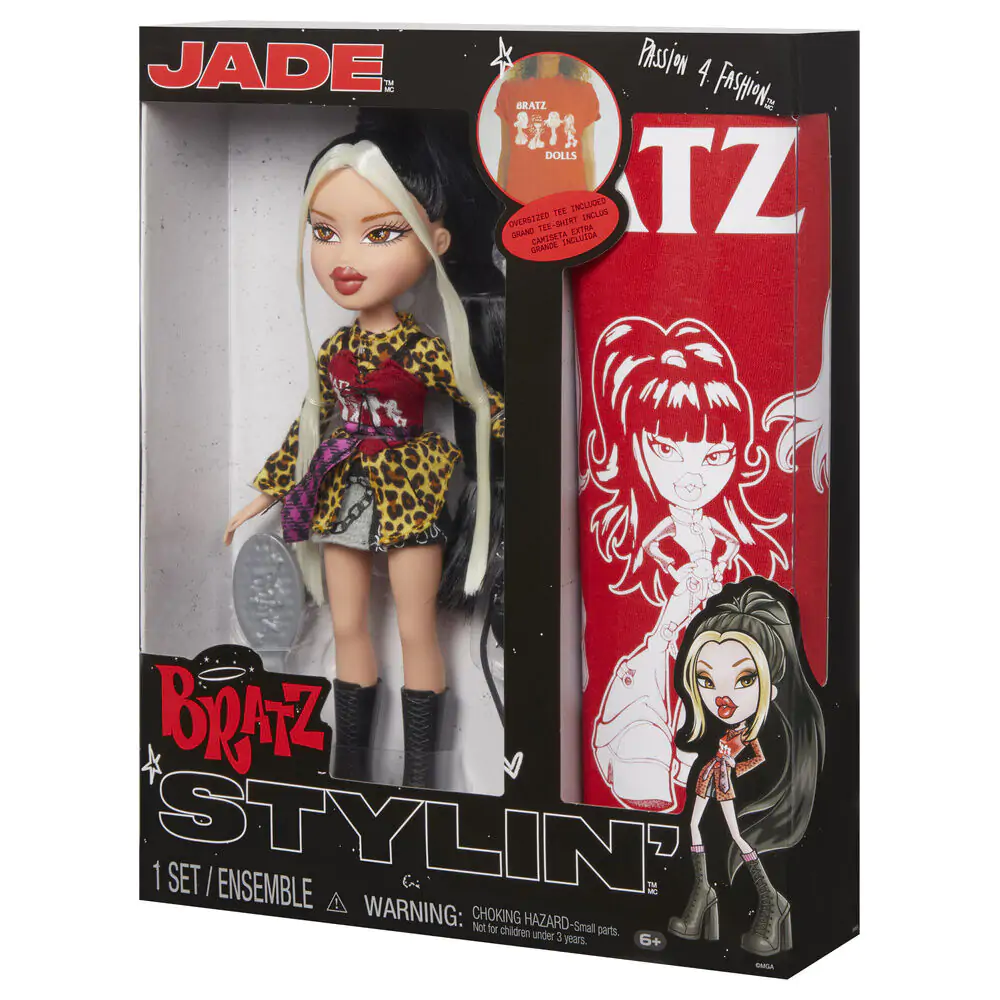 Lalka Bratz Stylin Jade + koszulka zdjęcie produktu