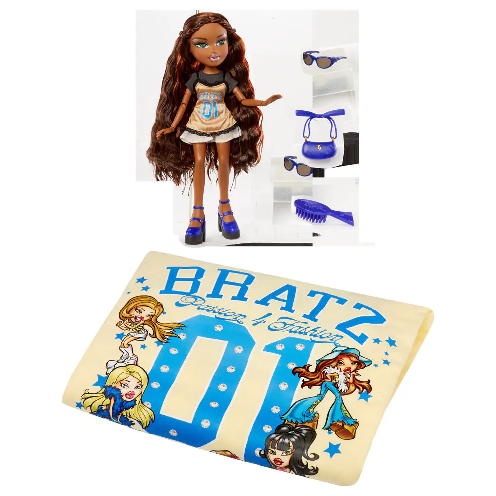 Lalka Bratz Stylin Sasha + koszulka zdjęcie produktu