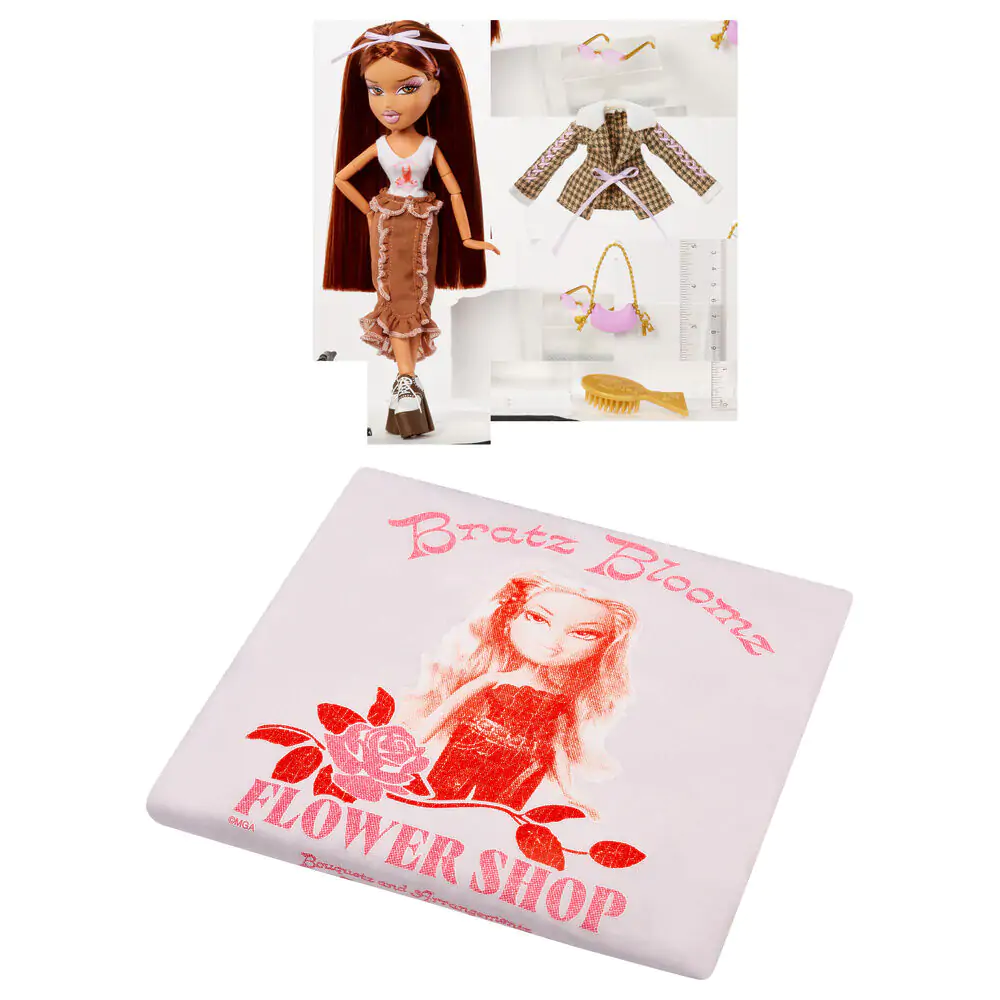 Lalka Bratz Stylin Yasmin + koszulka zdjęcie produktu