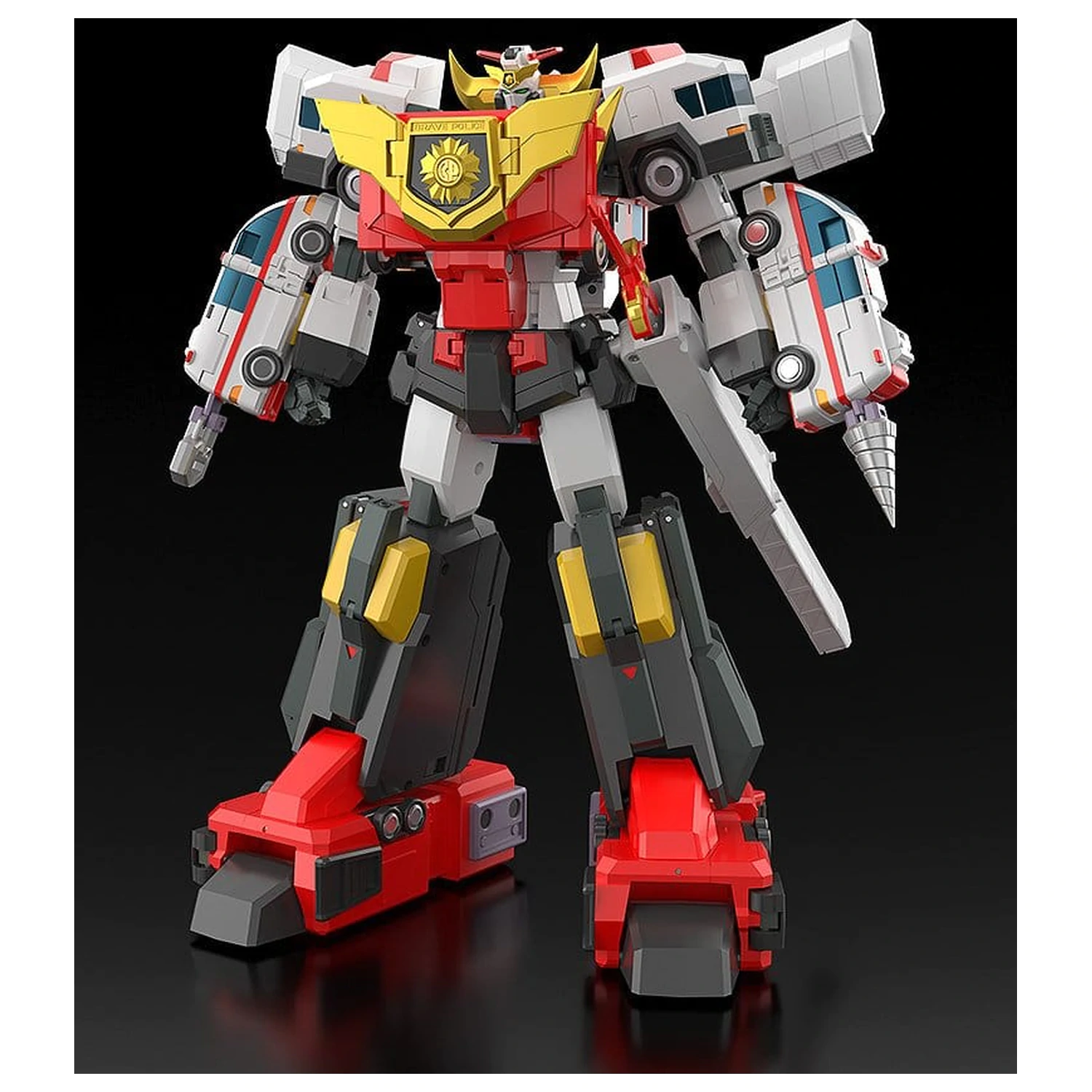 Brave Police J-Decker figurka akcji The Gattai Duke Fire 25 cm zdjęcie produktu