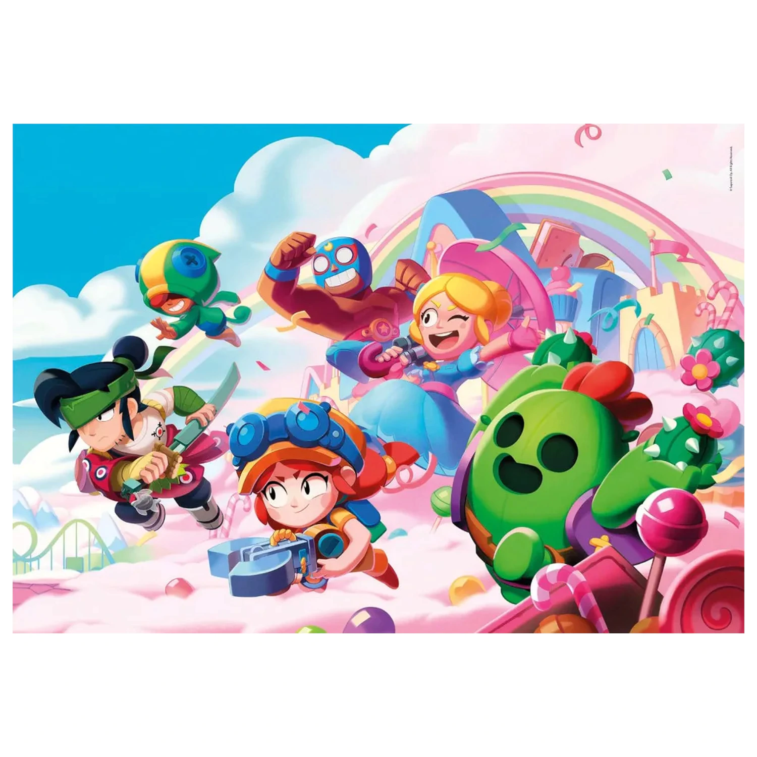 Brawl Stars Rainbow puzzle 180 elementów zdjęcie produktu
