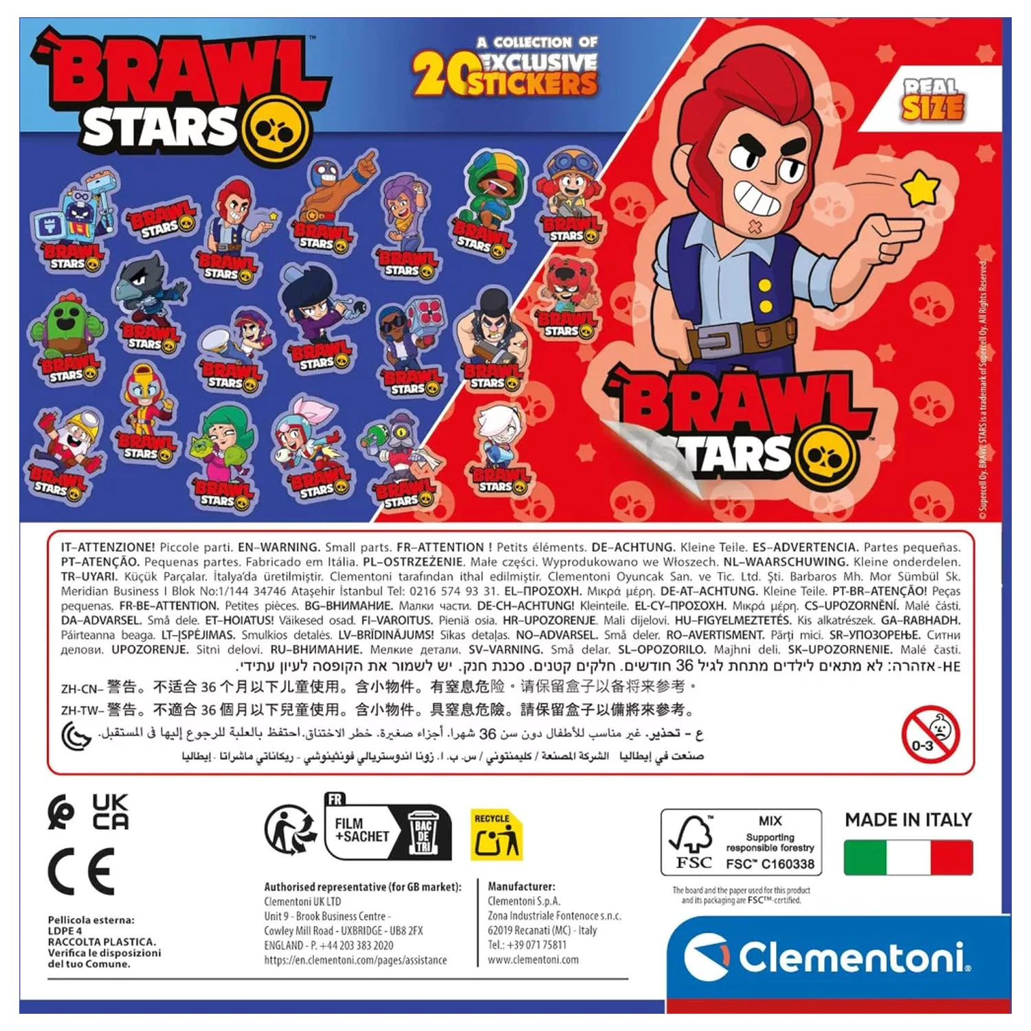 Brawl Stars Rainbow puzzle 180 elementów zdjęcie produktu