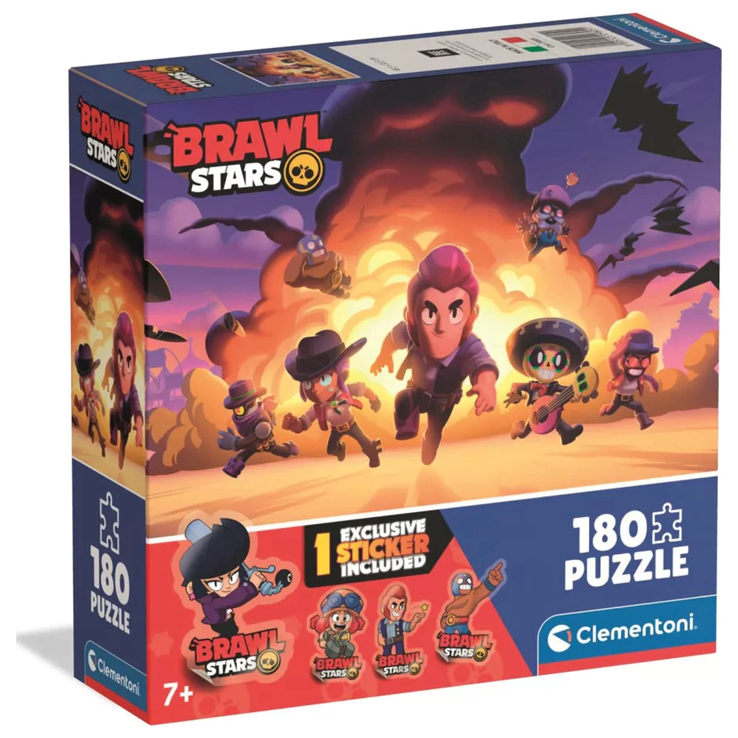 Brawl Stars Wild Escape 180-elementowe puzzle zdjęcie produktu