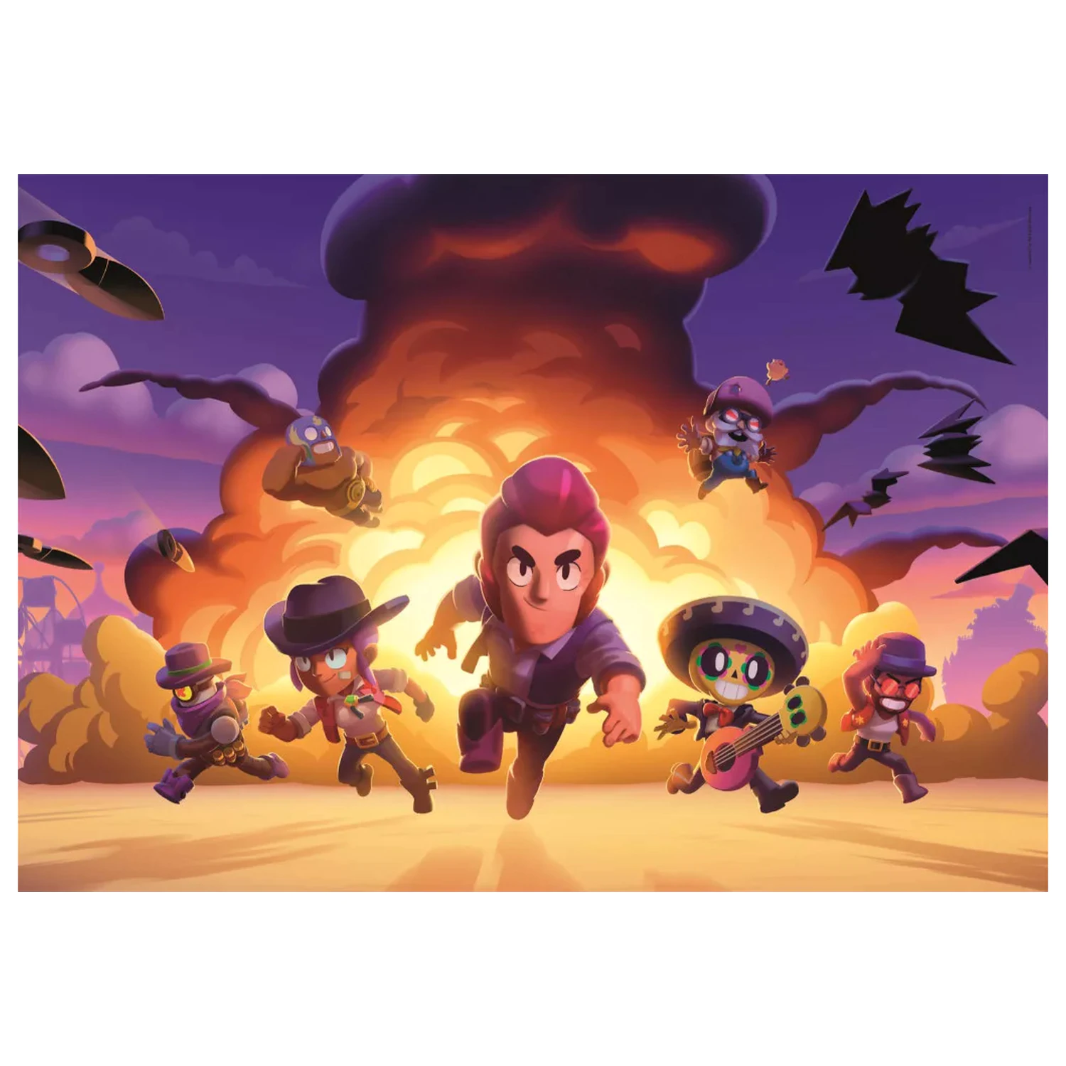 Brawl Stars Wild Escape 180-elementowe puzzle zdjęcie produktu