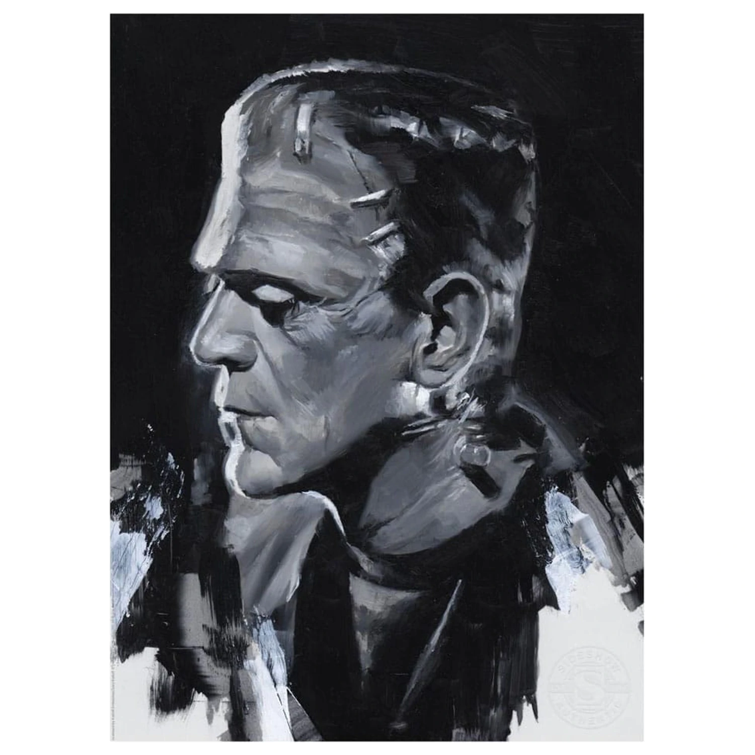 Bride of Frankenstein Art Print Frankenstein od Chris Valentine 41 x 31 cm - bez ramy zdjęcie produktu