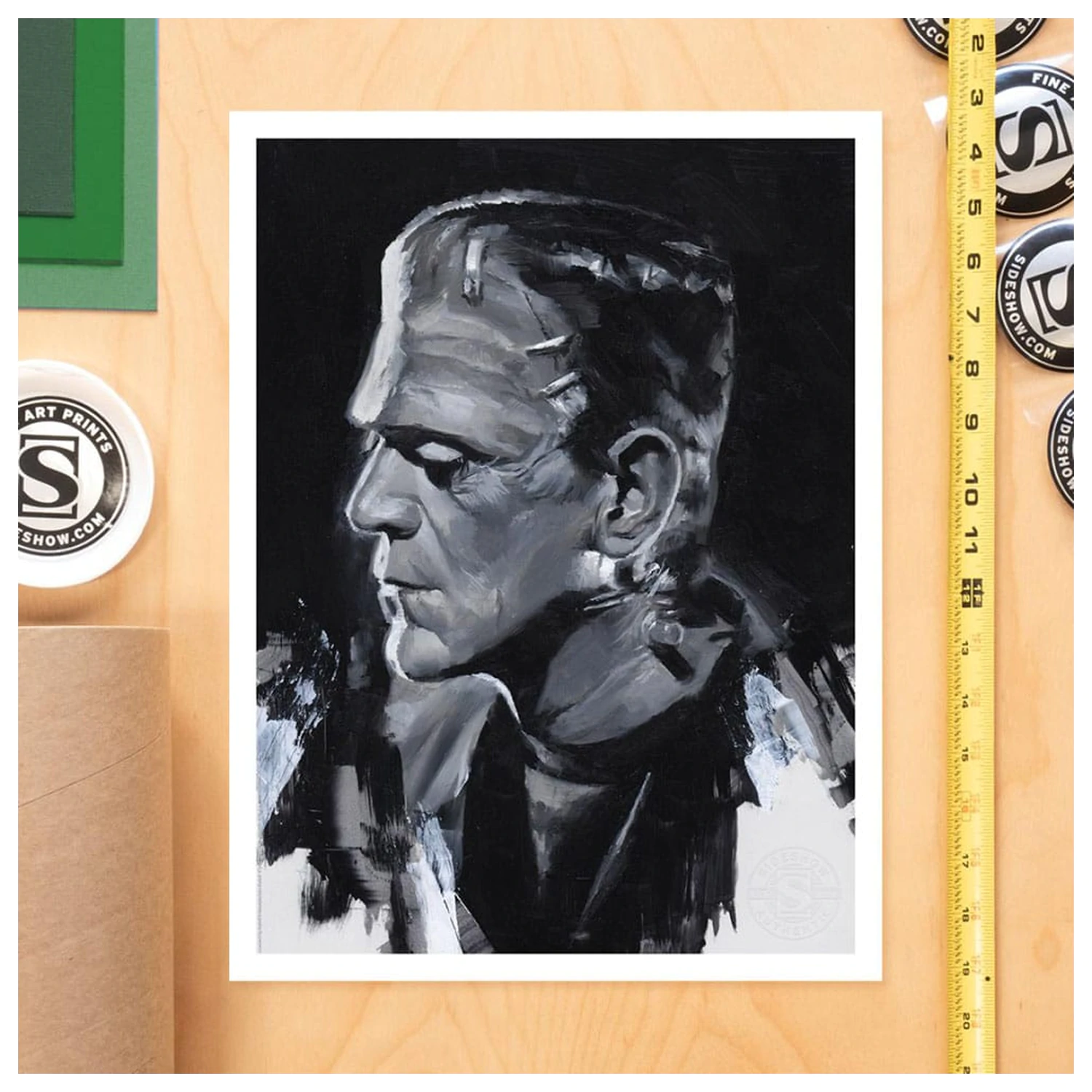 Bride of Frankenstein Art Print Frankenstein od Chris Valentine 41 x 31 cm - bez ramy zdjęcie produktu