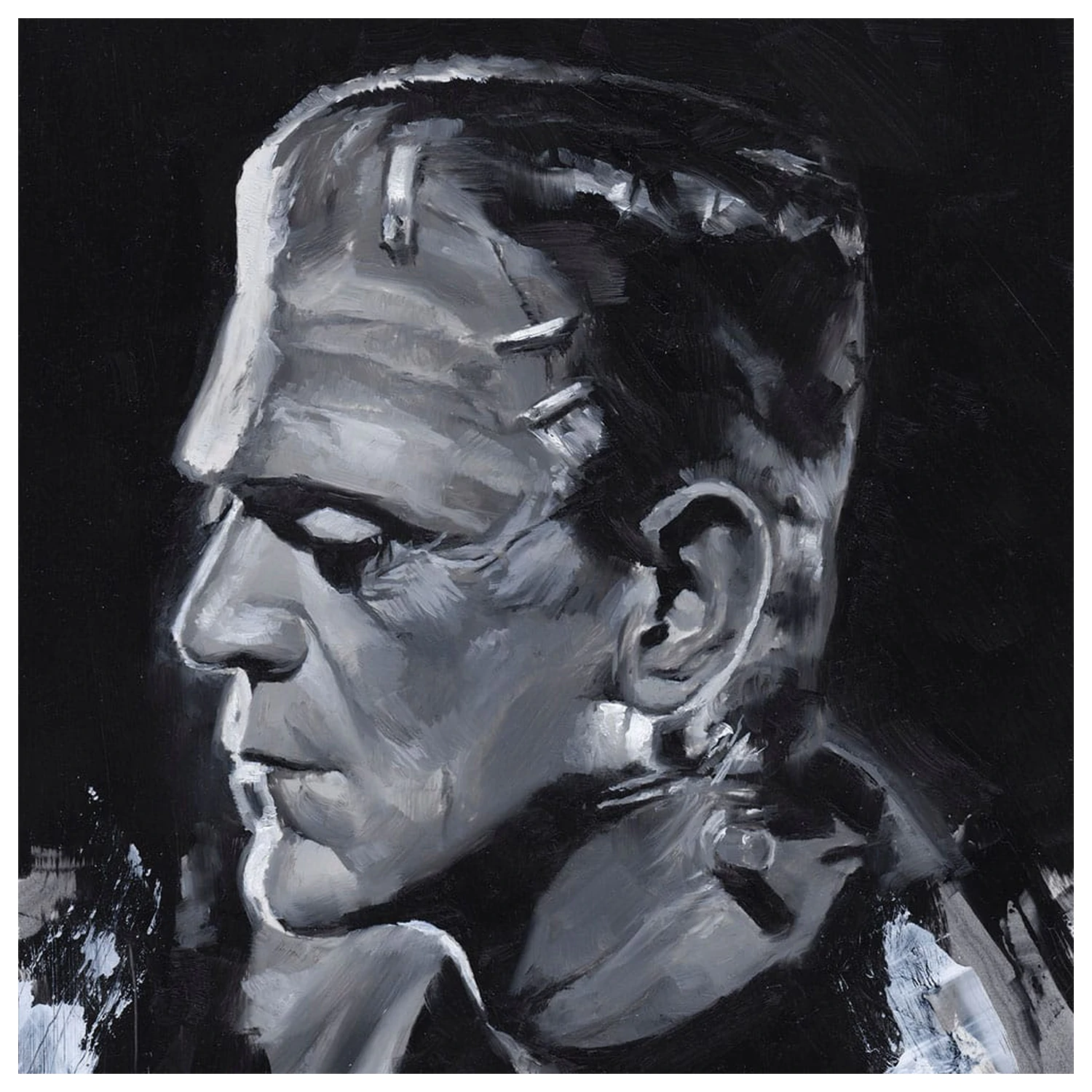 Bride of Frankenstein Art Print Frankenstein od Chris Valentine 41 x 31 cm - bez ramy zdjęcie produktu