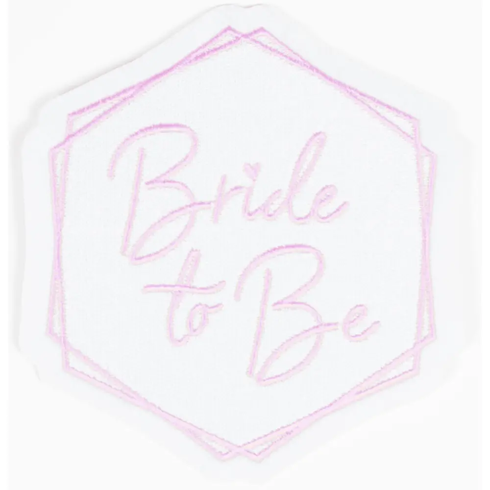Bride To Be Naprasowanka na Tkaninę Decal zdjęcie produktu