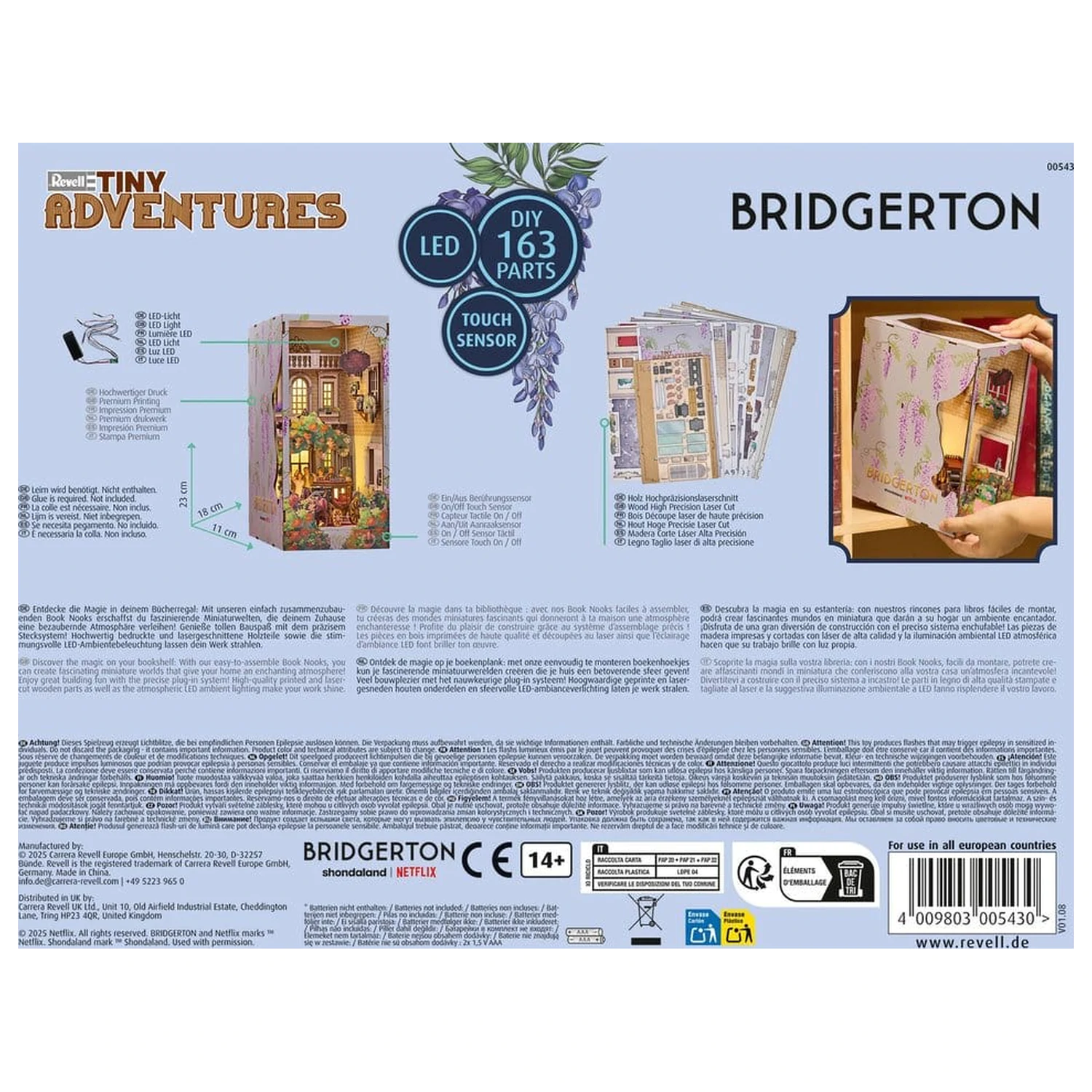 Bridgerton Tiny Adventures Book Nook Mini diorama Into the Light 18 cm zdjęcie produktu