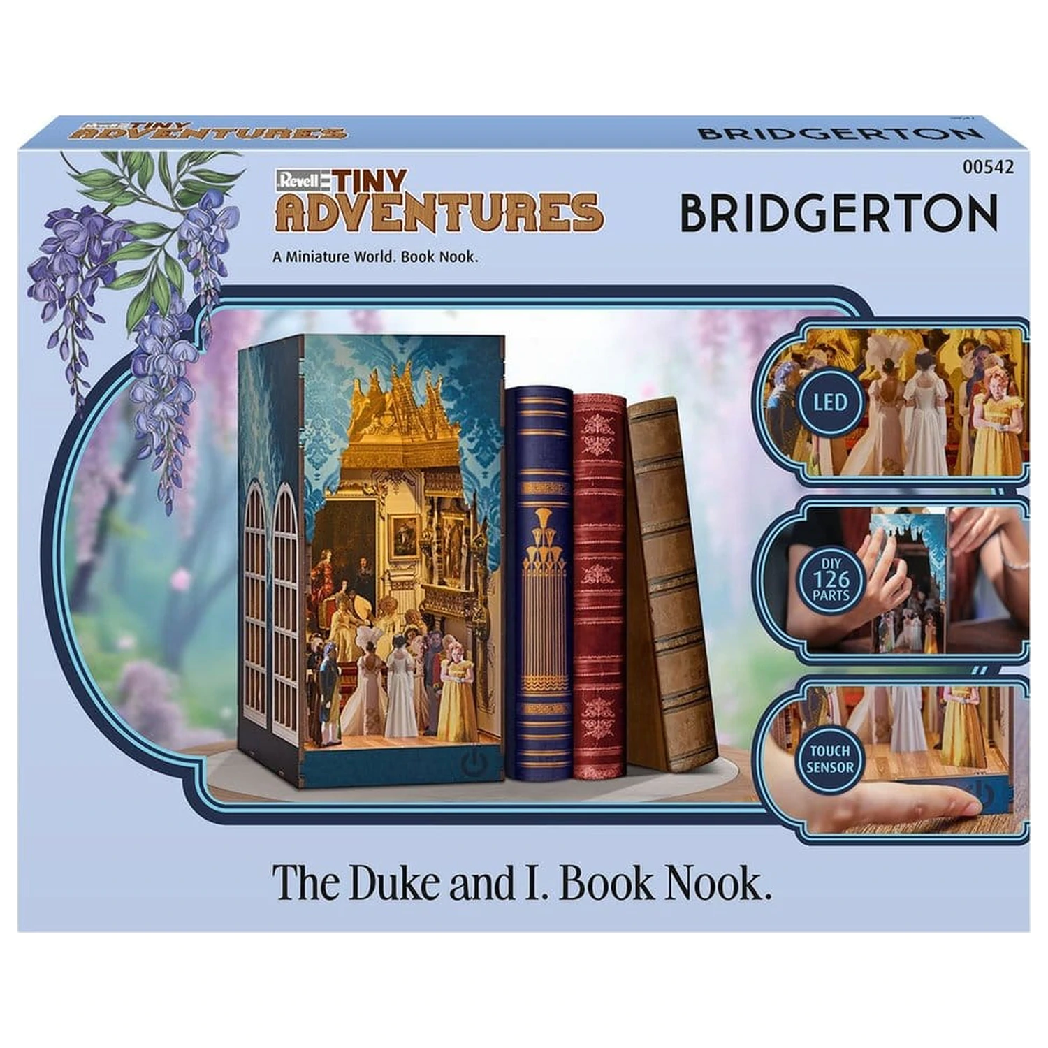 Bridgerton Tiny Adventures Book Nook Mini Diorama The Duke and I 18 cm zdjęcie produktu