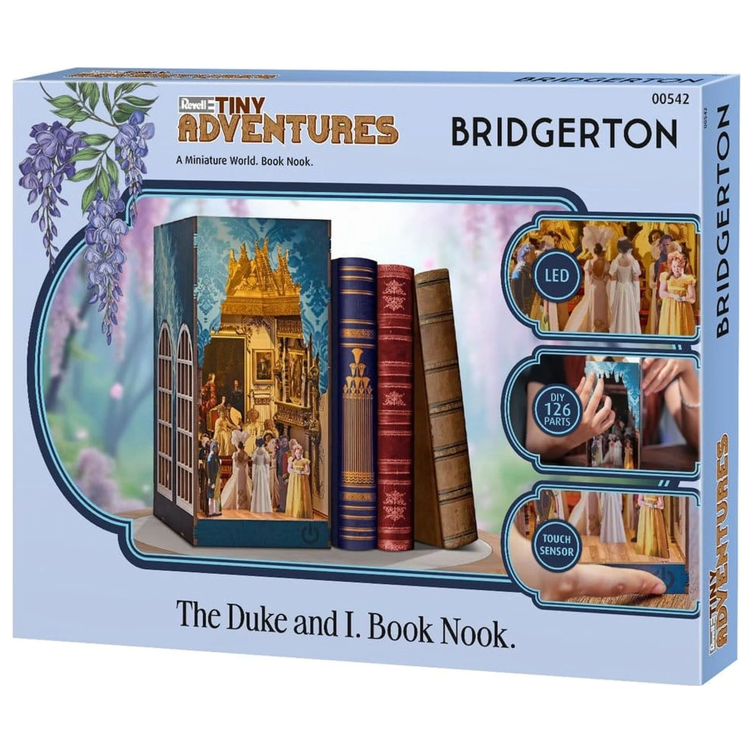Bridgerton Tiny Adventures Book Nook Mini Diorama The Duke and I 18 cm zdjęcie produktu
