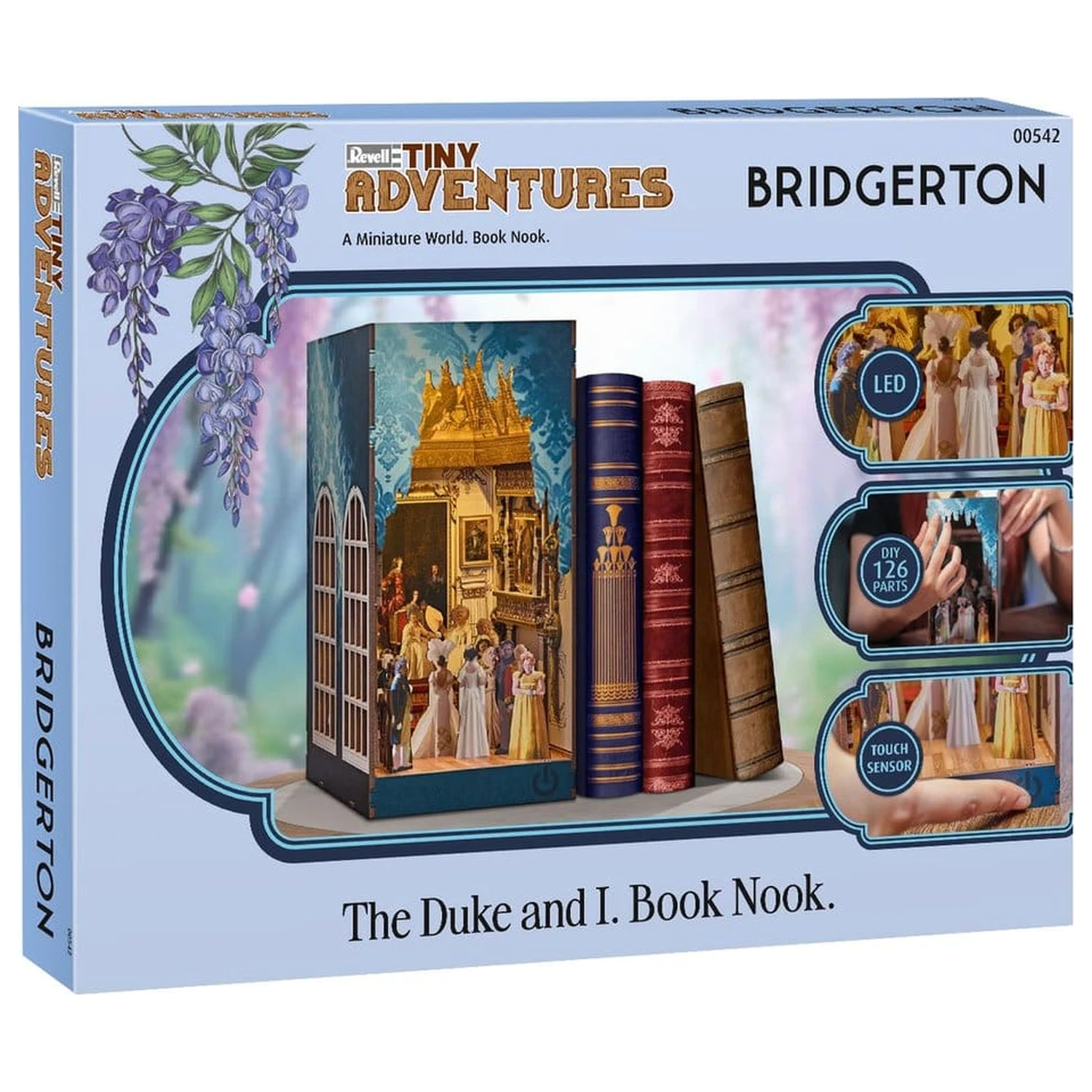 Bridgerton Tiny Adventures Book Nook Mini Diorama The Duke and I 18 cm zdjęcie produktu