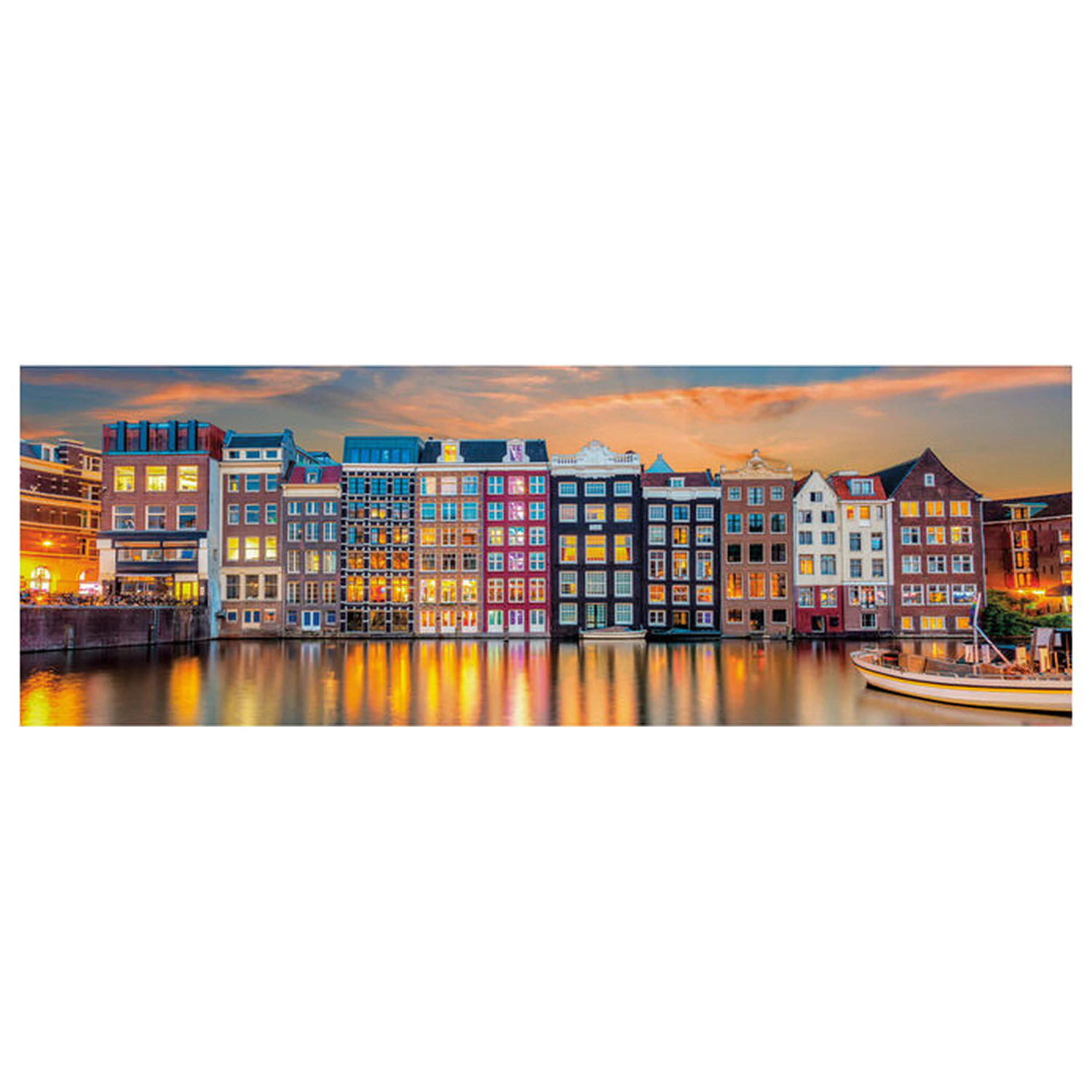 Bright Amsterdam puzzle 1000 szt. zdjęcie produktu