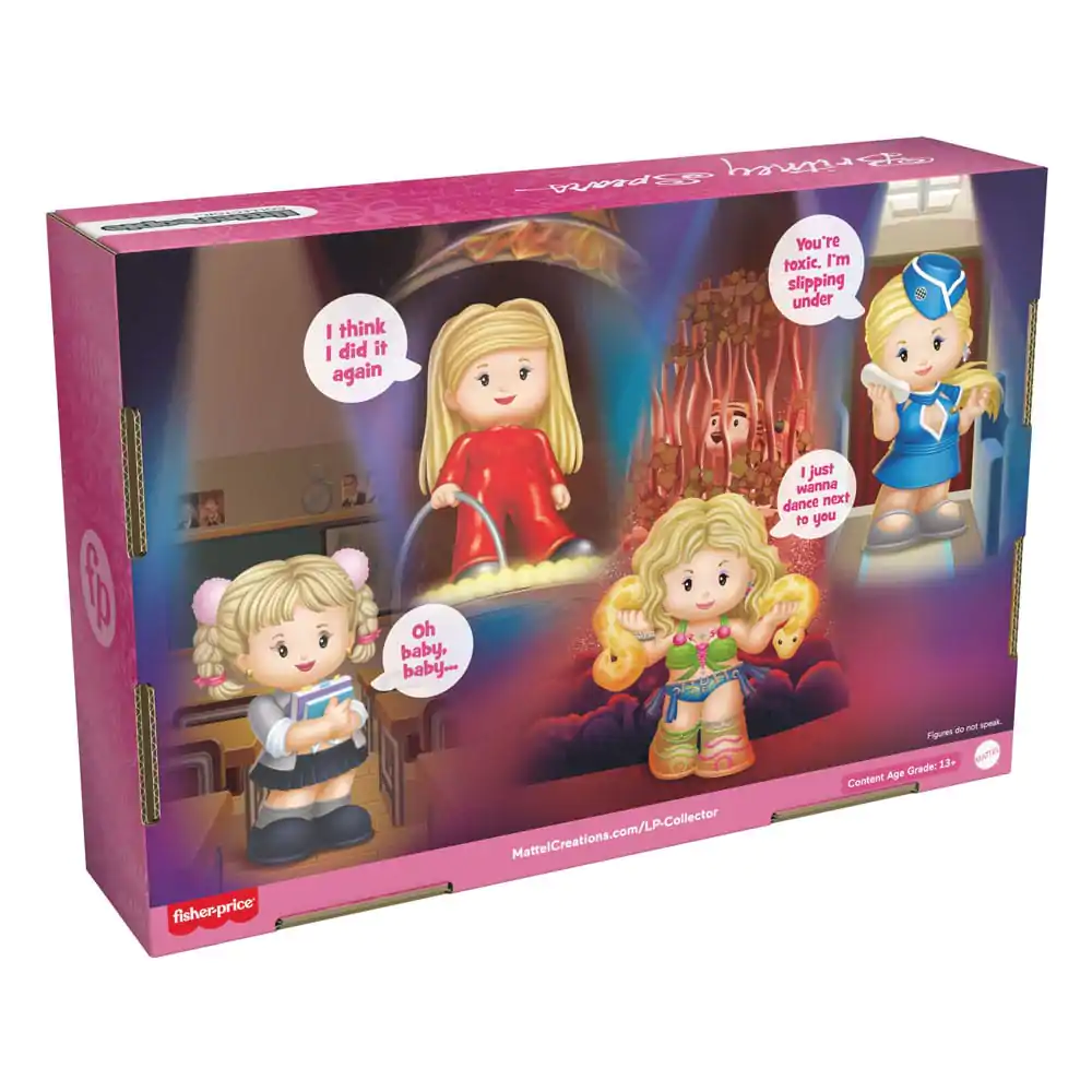 Britney Spears Fisher-Price Little People Collector Mini Figurki 4-Pak 7 cm zdjęcie produktu