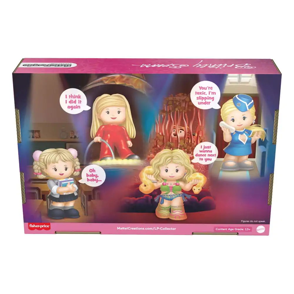 Britney Spears Fisher-Price Little People Collector Mini Figurki 4-Pak 7 cm zdjęcie produktu