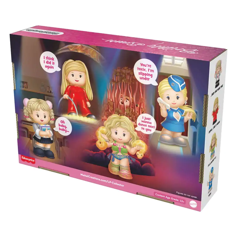 Britney Spears Fisher-Price Little People Collector Mini Figurki 4-Pak 7 cm zdjęcie produktu