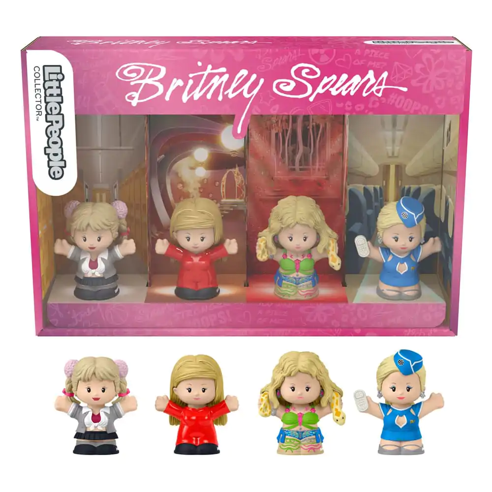 Britney Spears Fisher-Price Little People Collector Mini Figurki 4-Pak 7 cm zdjęcie produktu