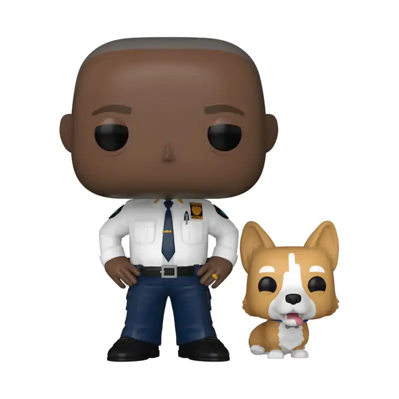 Brooklyn Nine-Nine Funko POP! TV Winyl Figurka Kpt Holt z psem 9 cm zdjęcie produktu