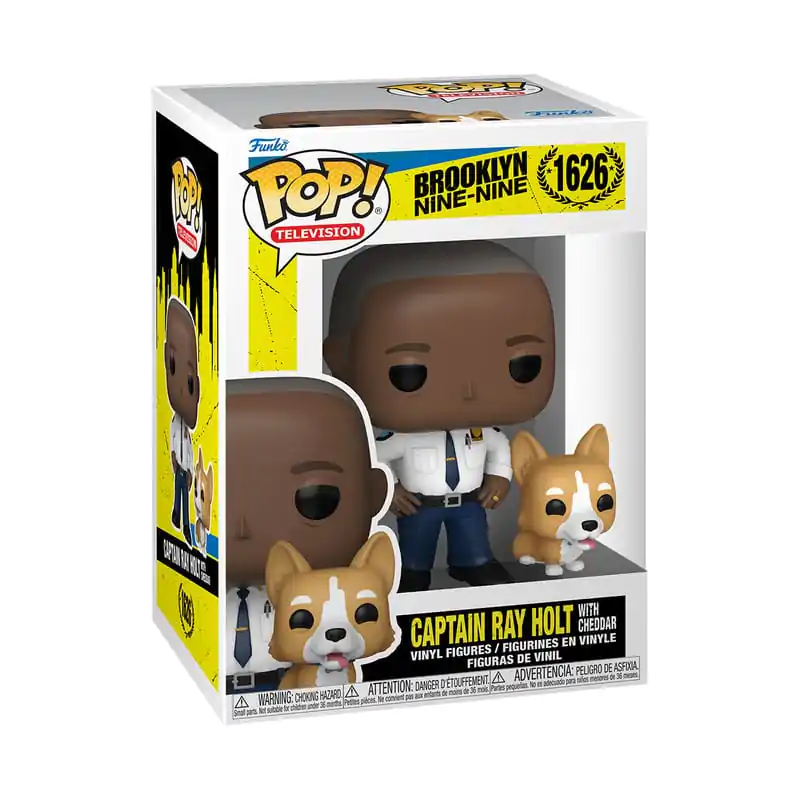 Brooklyn Nine-Nine Funko POP! TV Winyl Figurka Kpt Holt z psem 9 cm zdjęcie produktu
