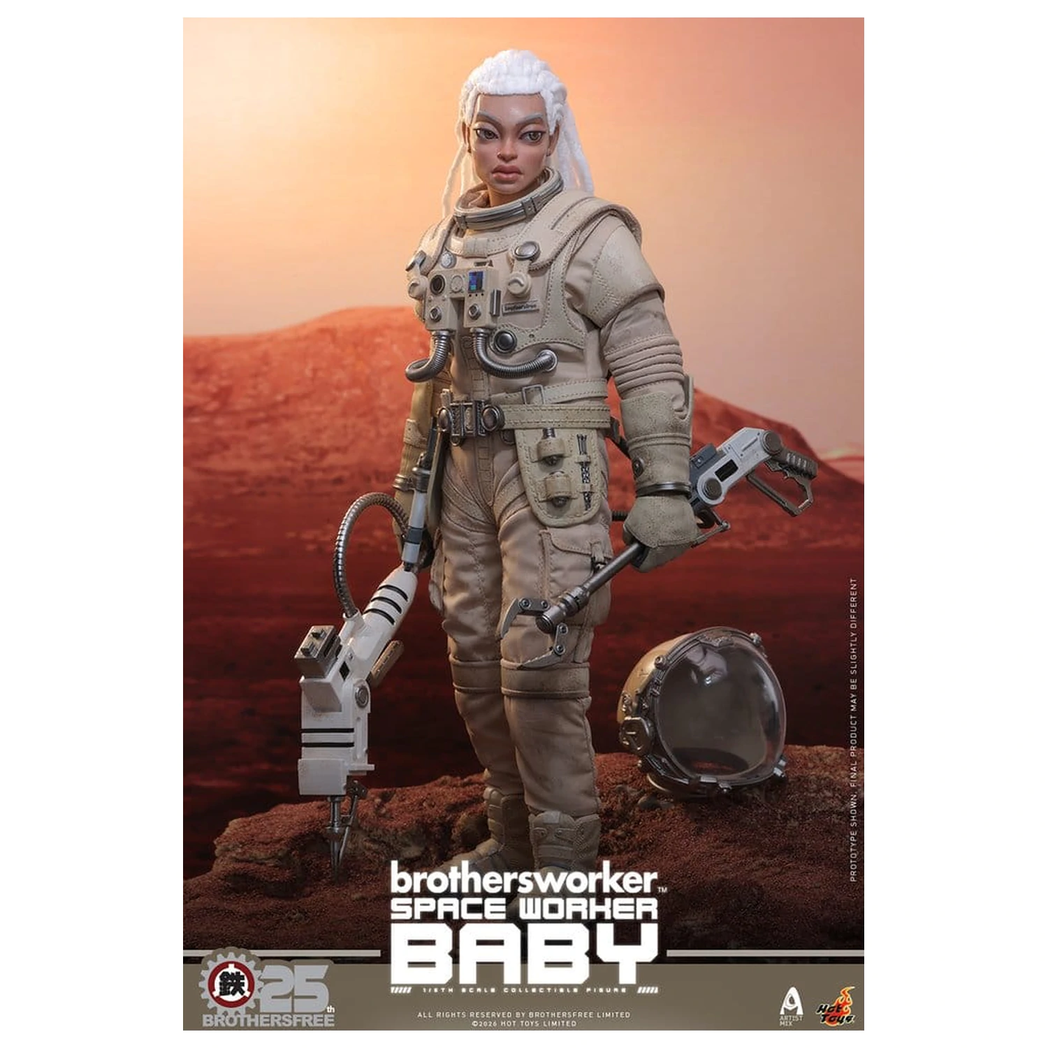 Brothersfree 1/6 Figurka akcji Space Worker Baby (Brothersfree 25th Version) 28 cm zdjęcie produktu