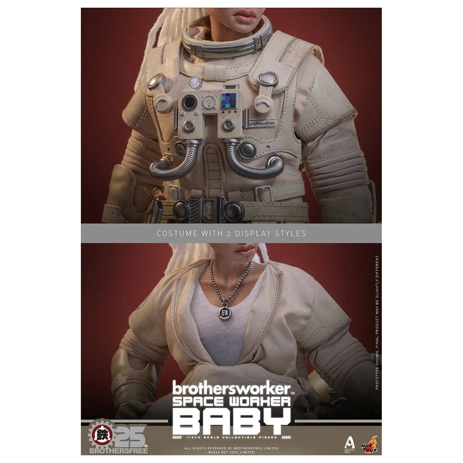 Brothersfree 1/6 Figurka akcji Space Worker Baby (Brothersfree 25th Version) 28 cm zdjęcie produktu