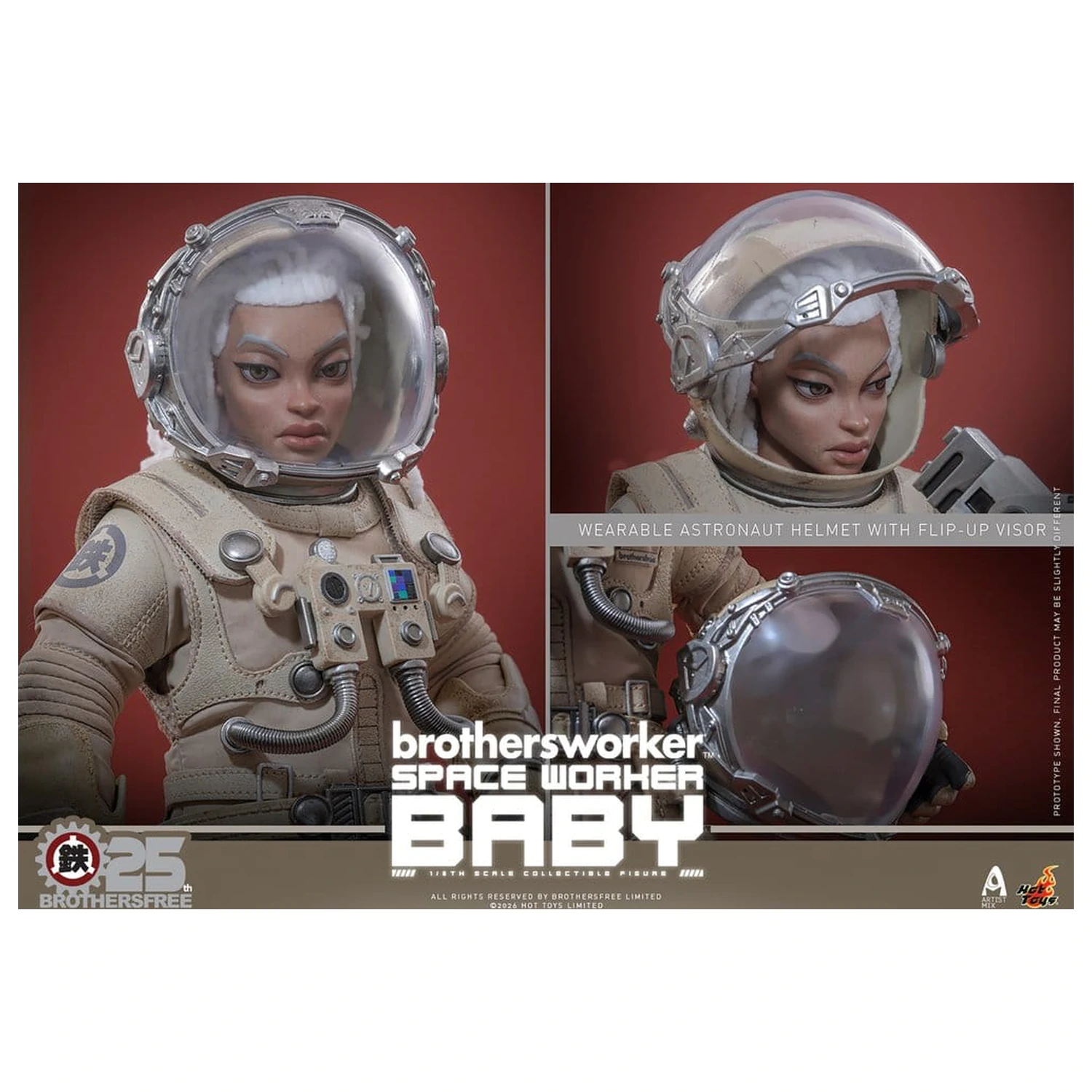 Brothersfree 1/6 Figurka akcji Space Worker Baby (Brothersfree 25th Version) 28 cm zdjęcie produktu