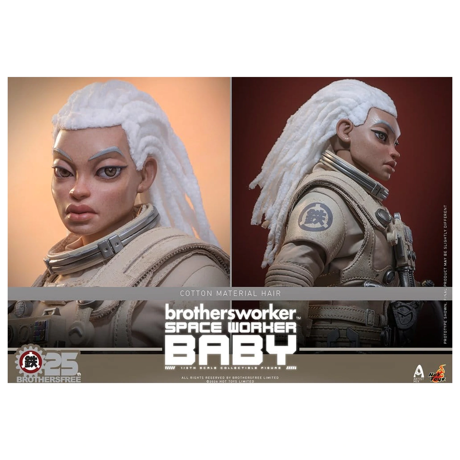 Brothersfree 1/6 Figurka akcji Space Worker Baby (Brothersfree 25th Version) 28 cm zdjęcie produktu