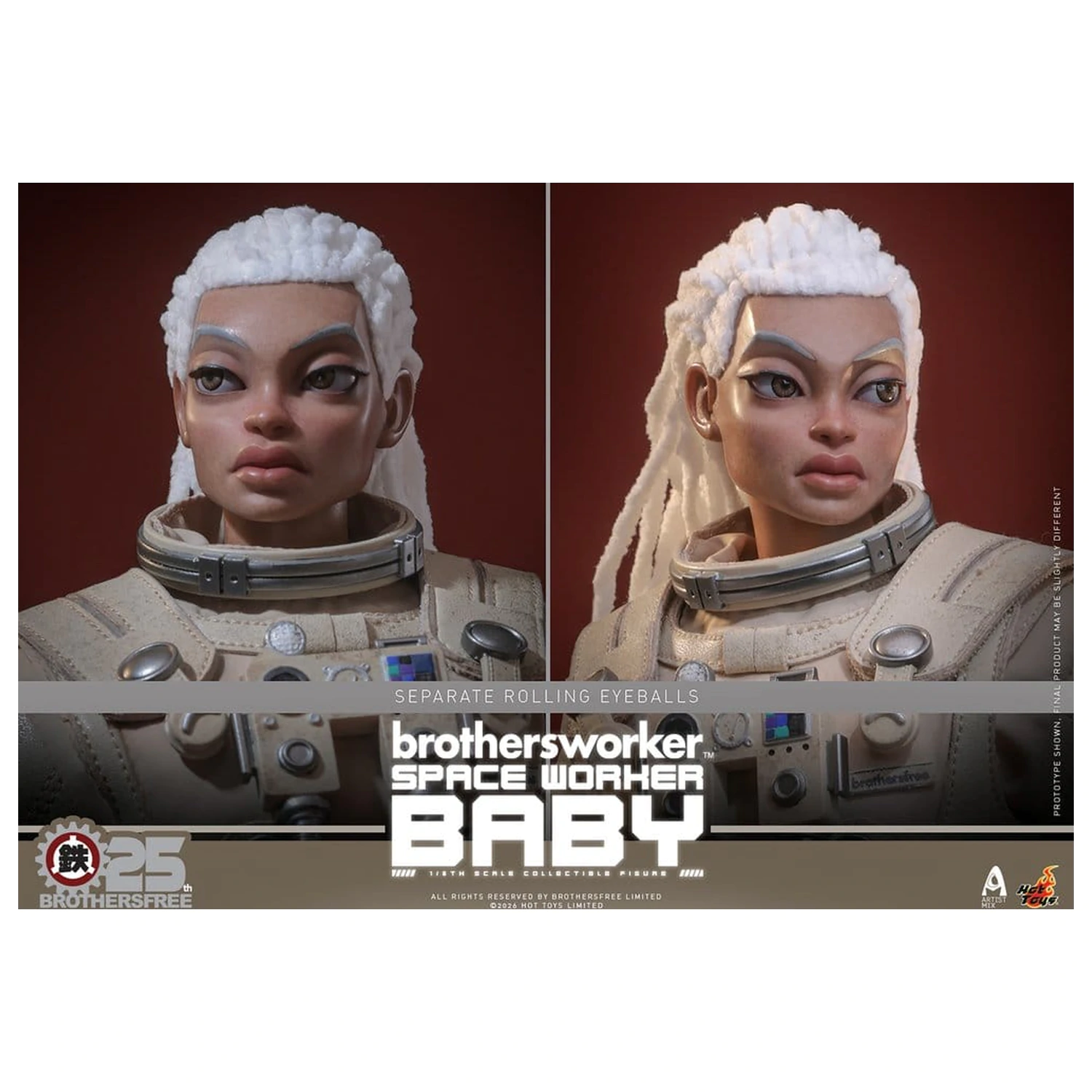 Brothersfree 1/6 Figurka akcji Space Worker Baby (Brothersfree 25th Version) 28 cm zdjęcie produktu