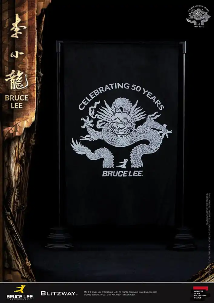 Statua Bruce'a Lee 1/4 Hołd z okazji 50-lecia 55 cm zdjęcie produktu