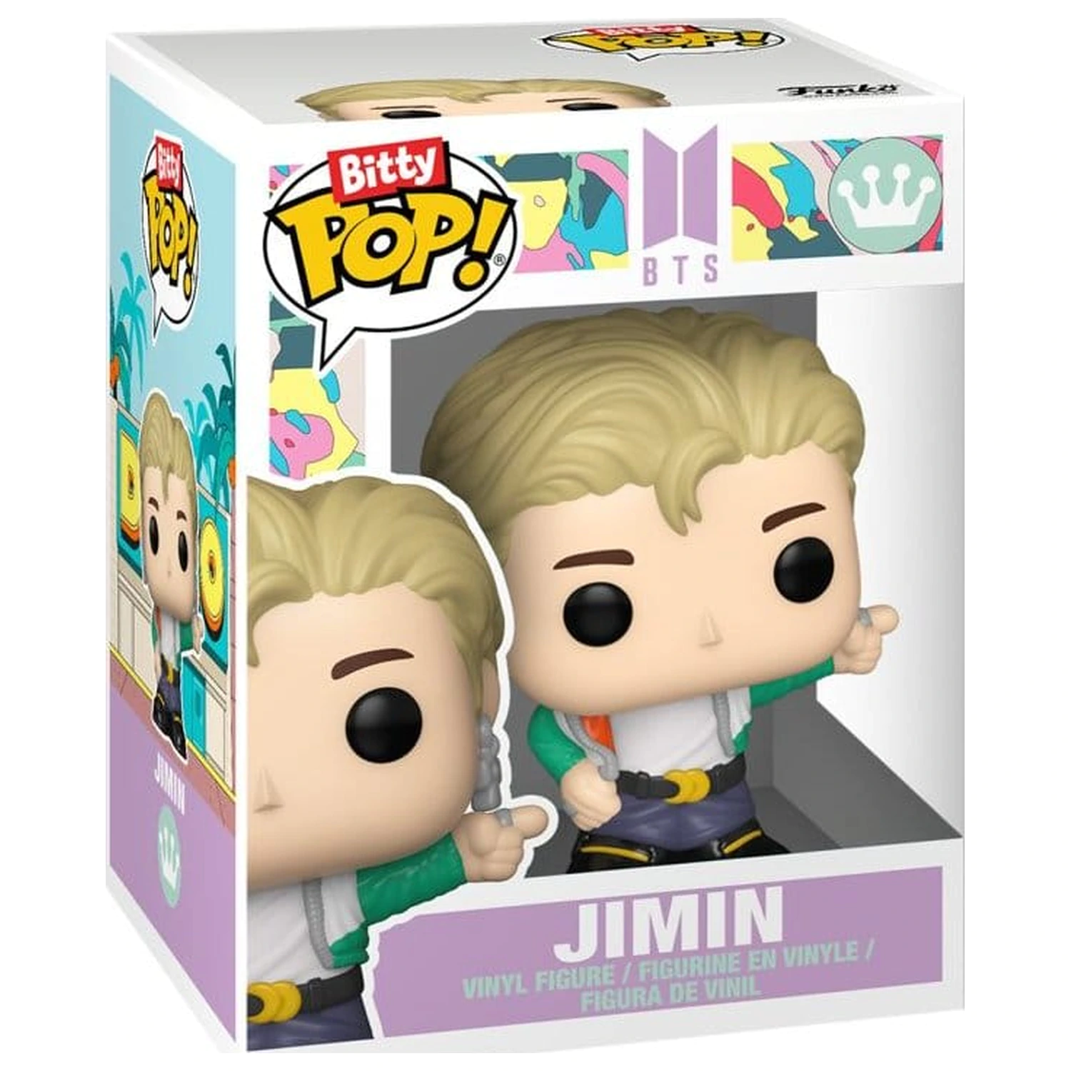 BTS Bitty Funko POP! Stages Vinylowa Figurka Jimin (Dynamite) 2,5 cm zdjęcie produktu
