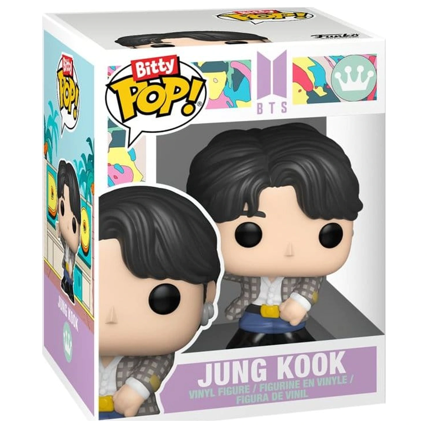 BTS Bitty Funko POP! Stages Figurka winylowa Jung Kook (Dynamite) 2,5 cm zdjęcie produktu