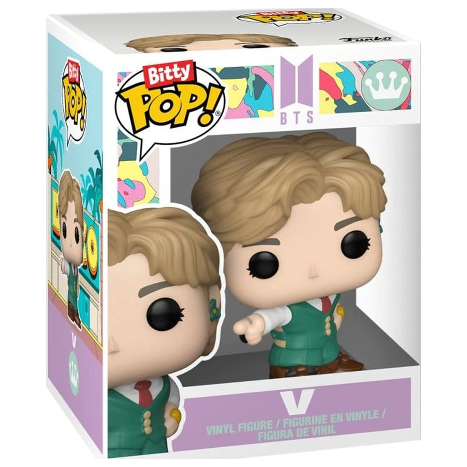 BTS Bitty Funko POP! Stages Figurka winylowa V (Dynamite) 2,5 cm zdjęcie produktu