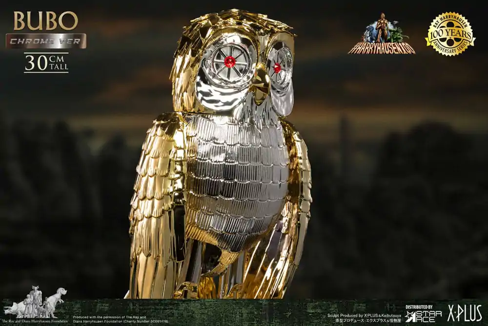 Bubo the Mechanical Owl Soft Vinyl Statue Ray Harryhausen's Bubo Chrome Ver. Figurka z miękkiego winylu 30 cm zdjęcie produktu