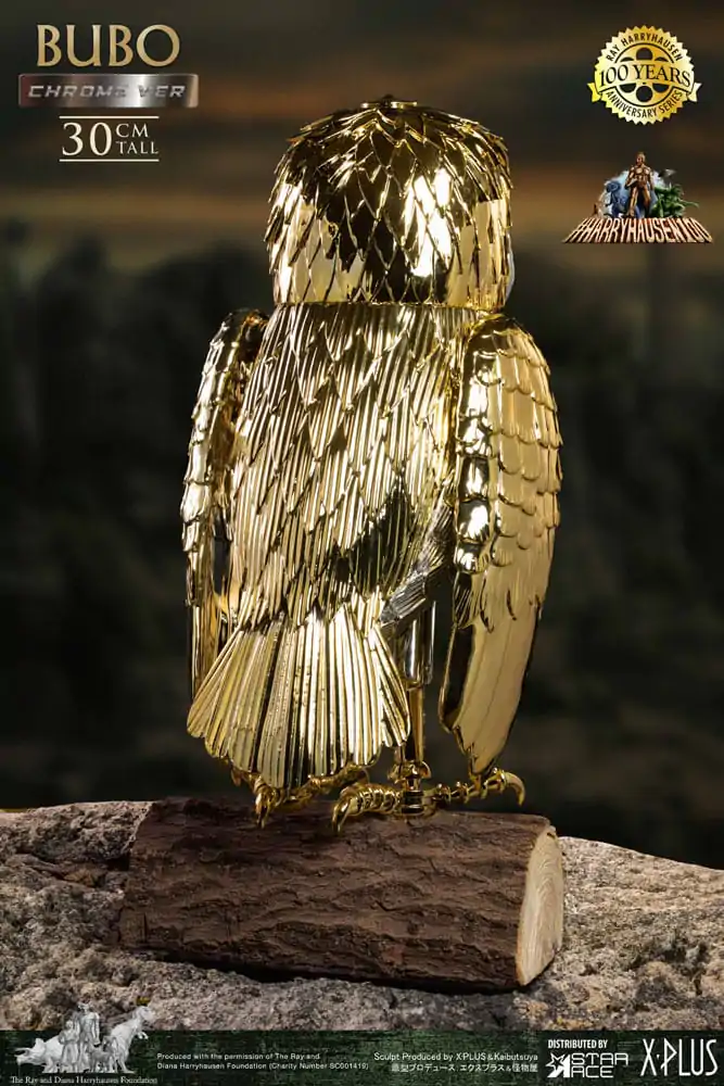 Bubo the Mechanical Owl Soft Vinyl Statue Ray Harryhausen's Bubo Chrome Ver. Figurka z miękkiego winylu 30 cm zdjęcie produktu