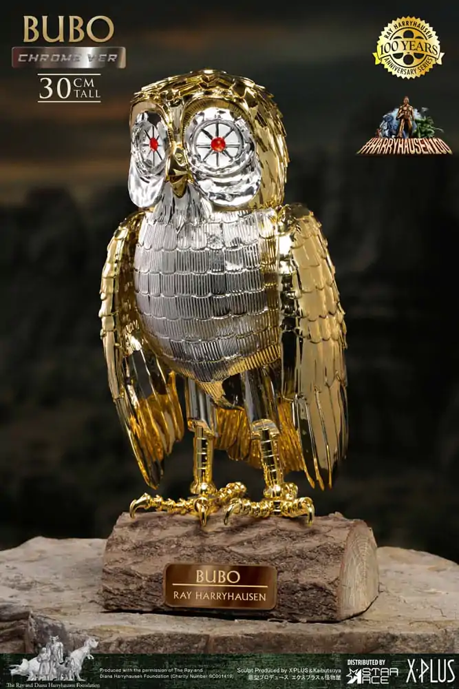 Bubo the Mechanical Owl Soft Vinyl Statue Ray Harryhausen's Bubo Chrome Ver. Figurka z miękkiego winylu 30 cm zdjęcie produktu