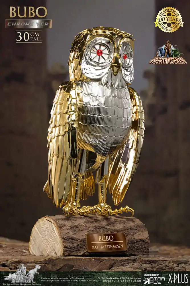 Bubo the Mechanical Owl Soft Vinyl Statue Ray Harryhausen's Bubo Chrome Ver. Figurka z miękkiego winylu 30 cm zdjęcie produktu