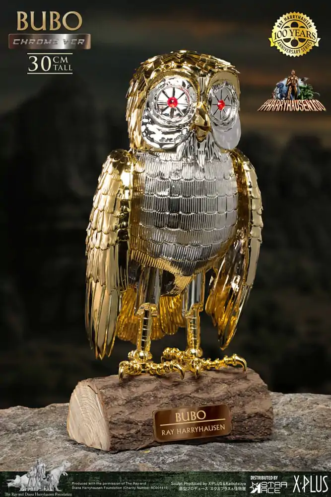 Bubo the Mechanical Owl Soft Vinyl Statue Ray Harryhausen's Bubo Chrome Ver. Figurka z miękkiego winylu 30 cm zdjęcie produktu