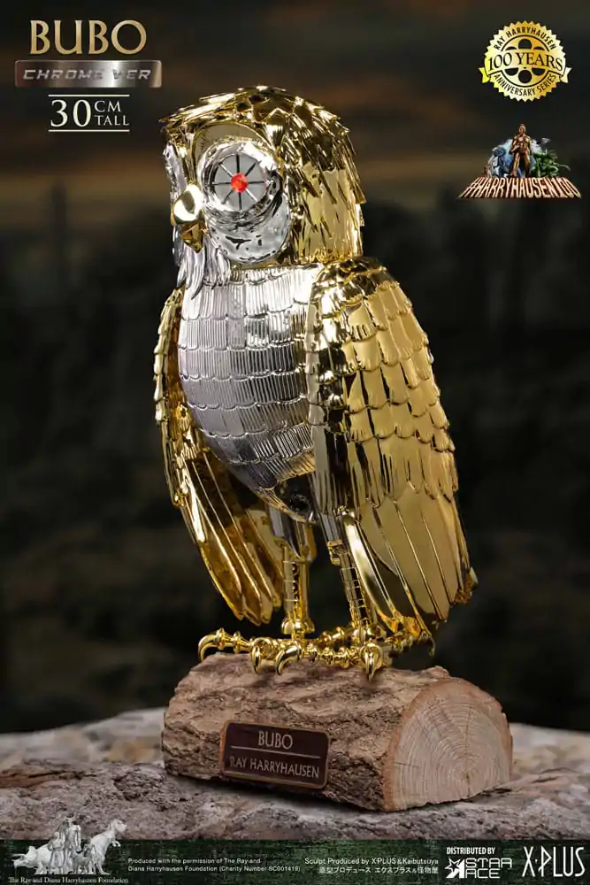 Bubo the Mechanical Owl Soft Vinyl Statue Ray Harryhausen's Bubo Chrome Ver. Figurka z miękkiego winylu 30 cm zdjęcie produktu