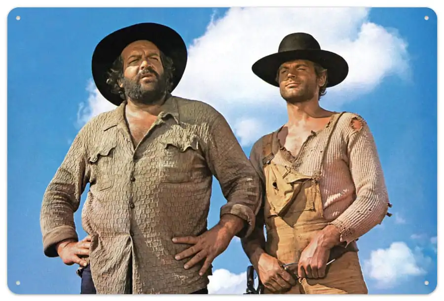 Bud Spencer & Terence Hill Tabliczka Blaszana Blue Sky 20 x 30 cm zdjęcie produktu