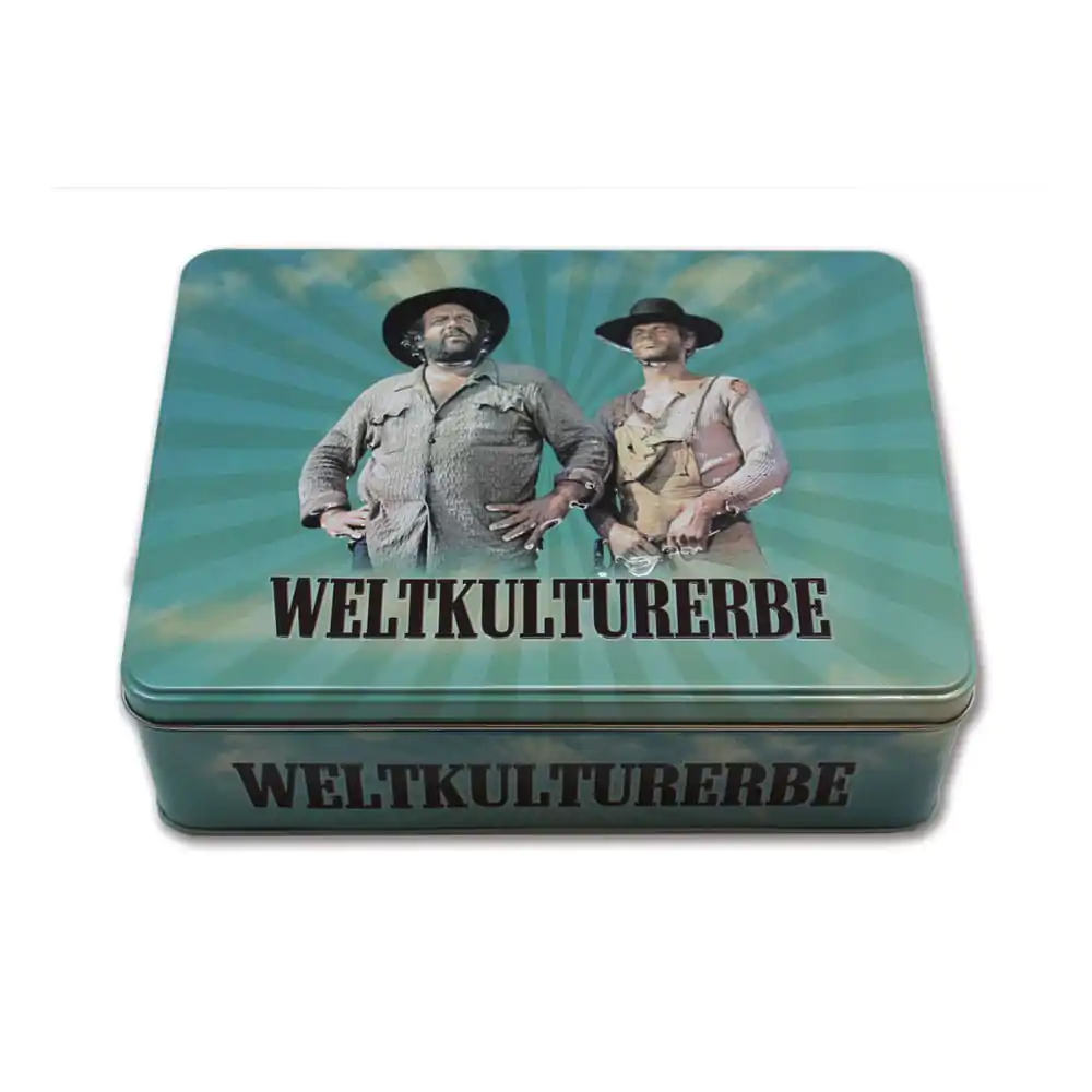 Puszka Bud Spencer & Terence Hill Tin box Weltkultuerbe zdjęcie produktu