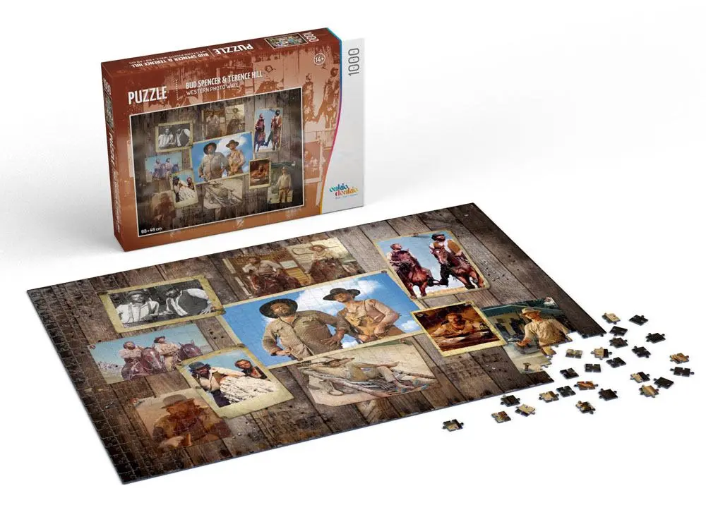 Puzzle Bud Spencer & Terence Hill Western Photo Wall (1000 elementów) zdjęcie produktu