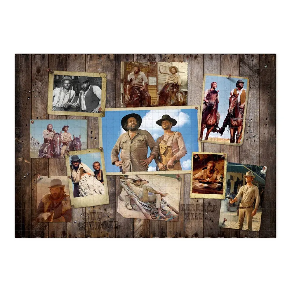 Puzzle Bud Spencer & Terence Hill Western Photo Wall (1000 elementów) zdjęcie produktu